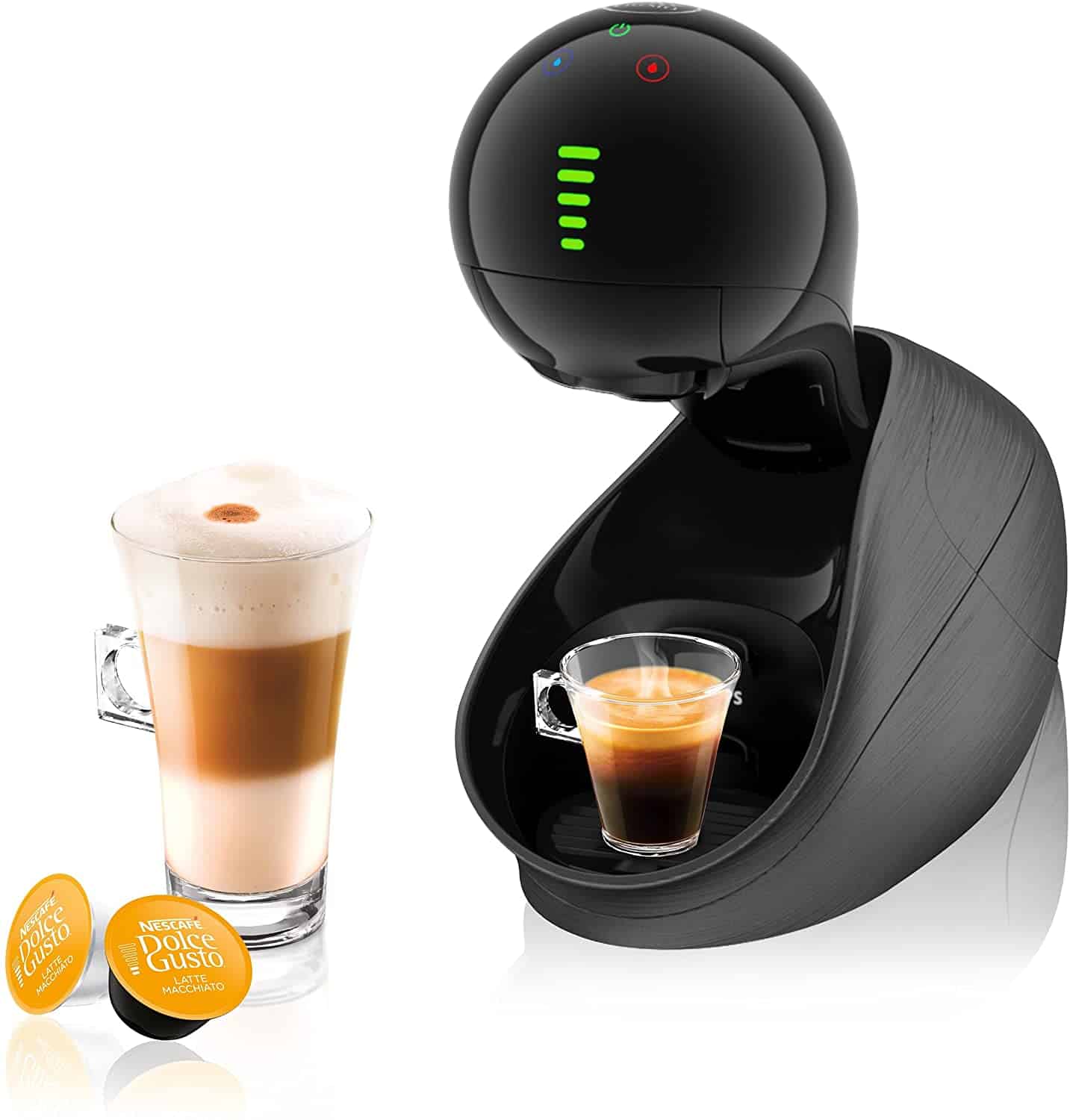 KRUPS Dolce Gusto KP600831 Movenza črn kavni aparat